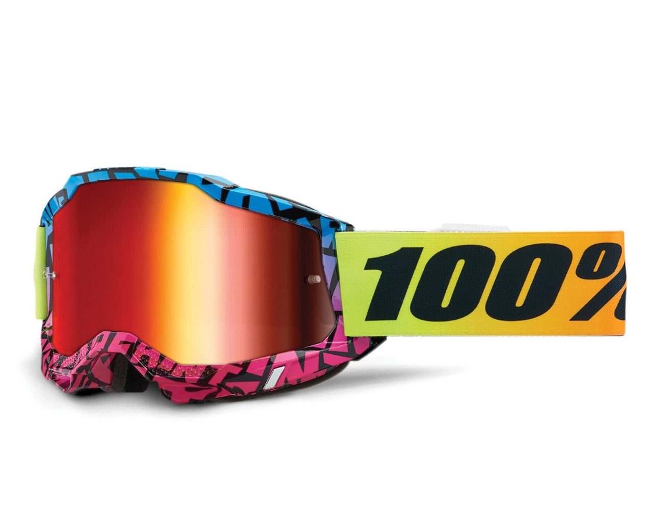 100% Goggles ACCURI 2 UTV KB43 DSPRAY Goggle Miror Lens 5647-2008-00