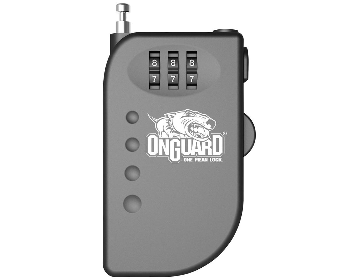 OnGuard Terrier 8063 Combo Retractable Cable Gear Lock  57-9627