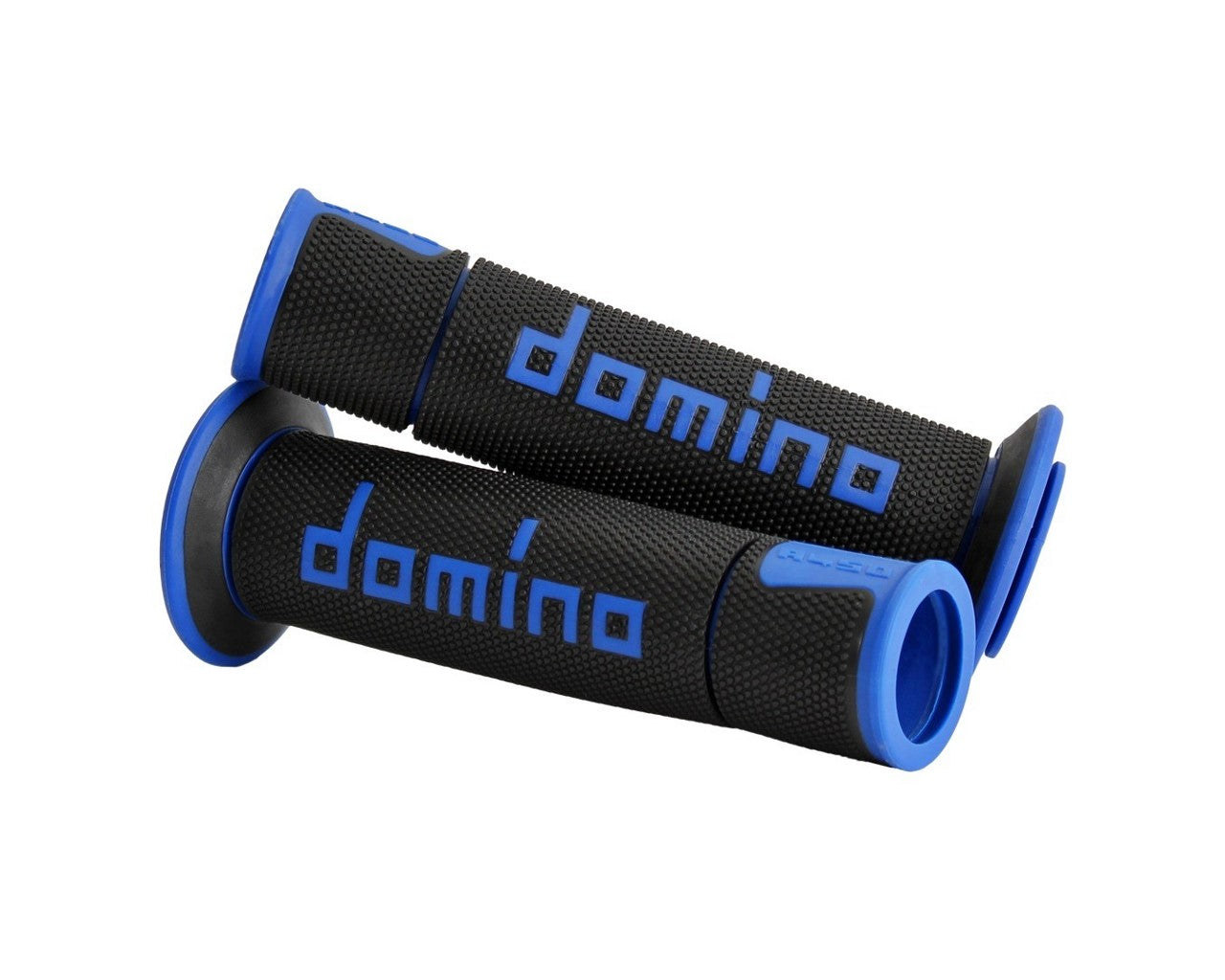 Domino Racing MotoGP Motorcycle Grip Pair 7/8" Blue/Black 58-2291