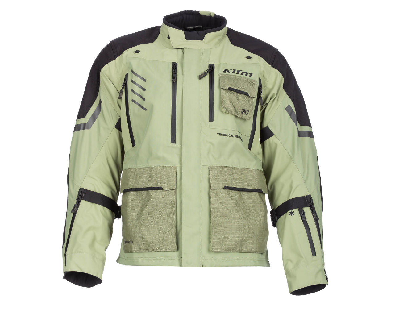 Klim Carlsbad Adventure Motorcycle Jacket Redesigned Oil Green 