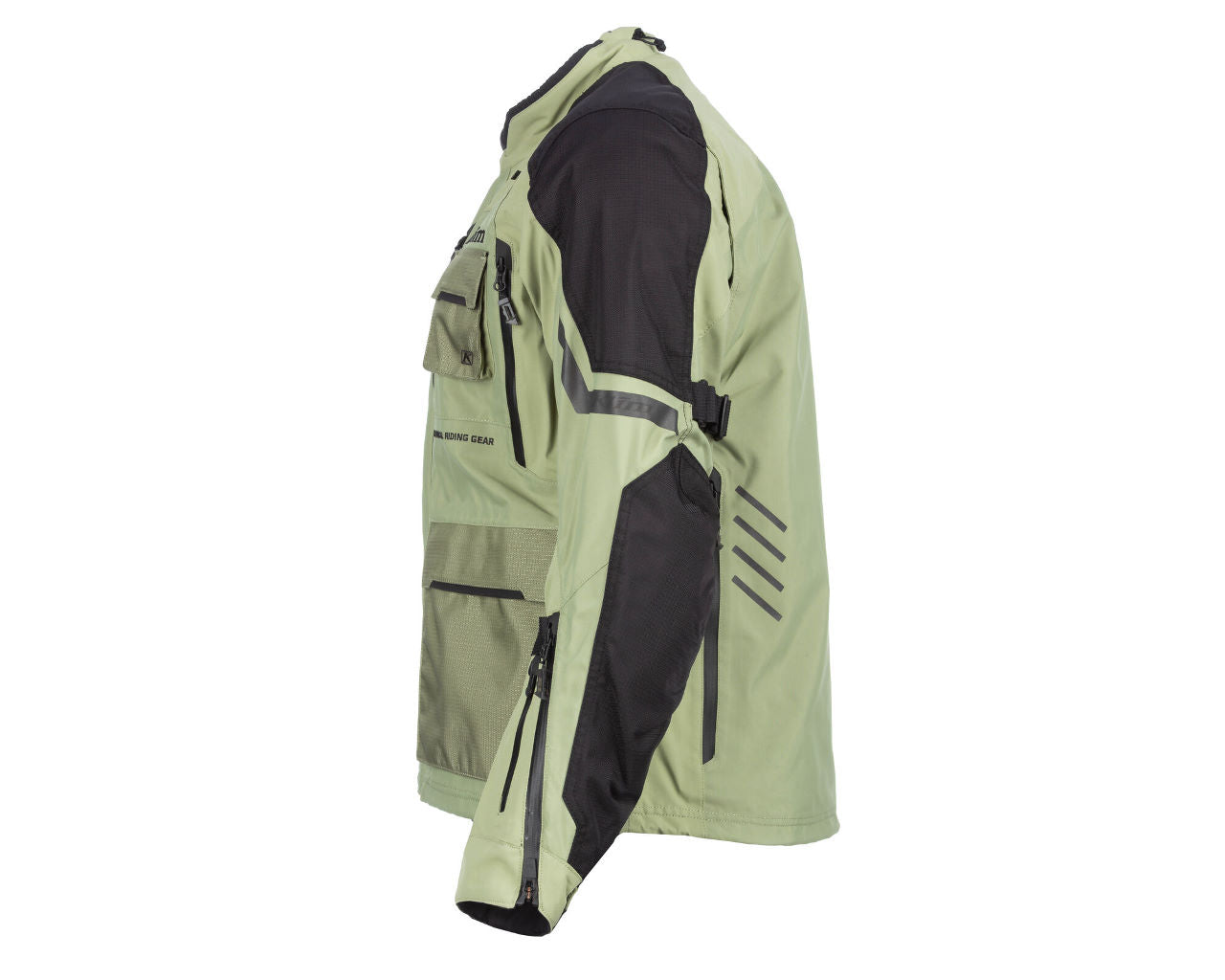 Klim Carlsbad Adventure Motorcycle Jacket Redesigned Oil Green 