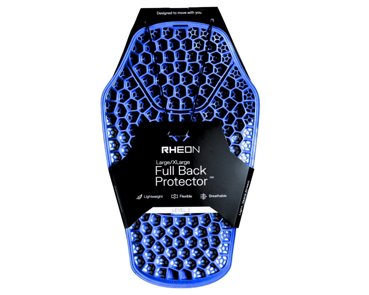 Rheon Back Protector Armor Level 2 Large/X-Large FIN-1025