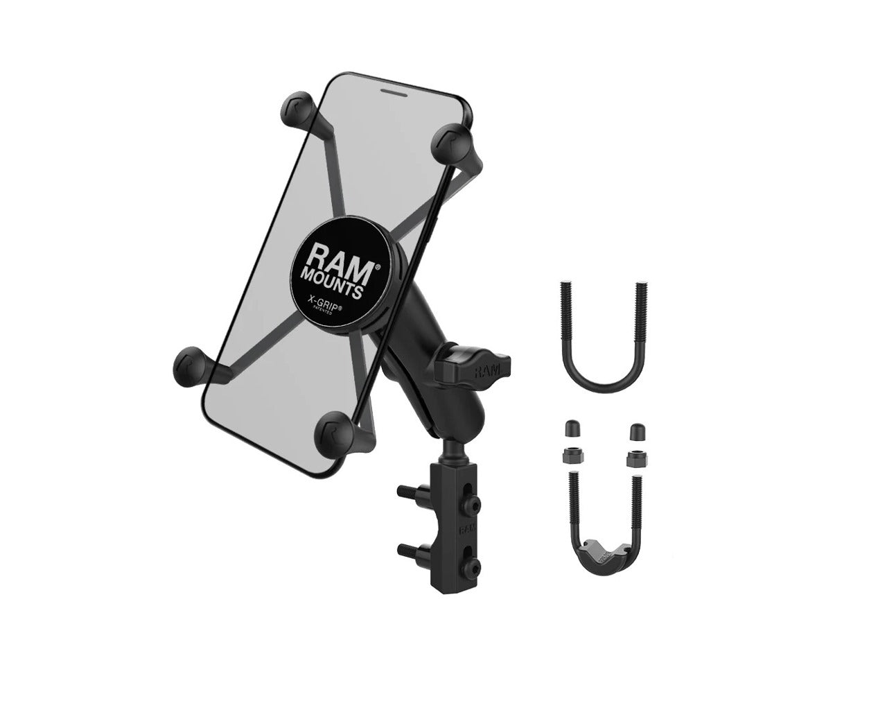 RAM X-Grip Large Phone Mount with Brake/Clutch Reservoir Mount RAM-B-174-UN10