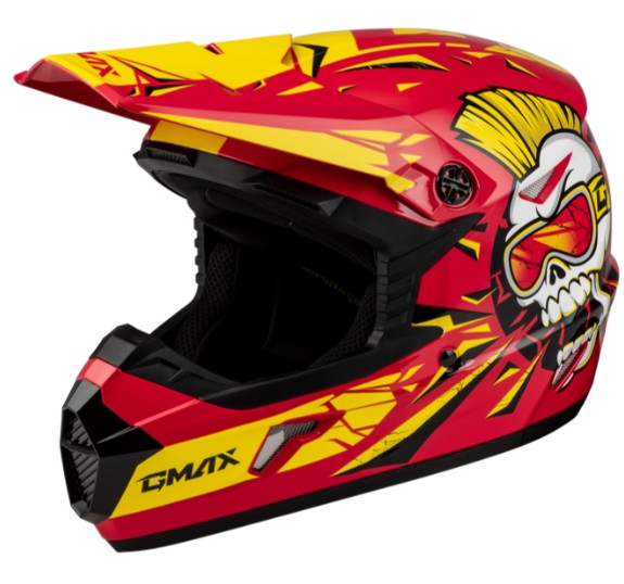 GMAX MX-46Y Unstable Youth Off-Road Helmet LARGE