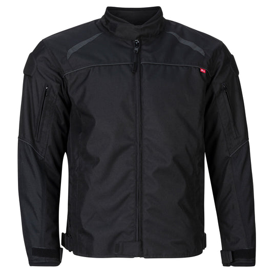 Noru Taifu Riding Jacket with Removable Waterproof Liner Black 