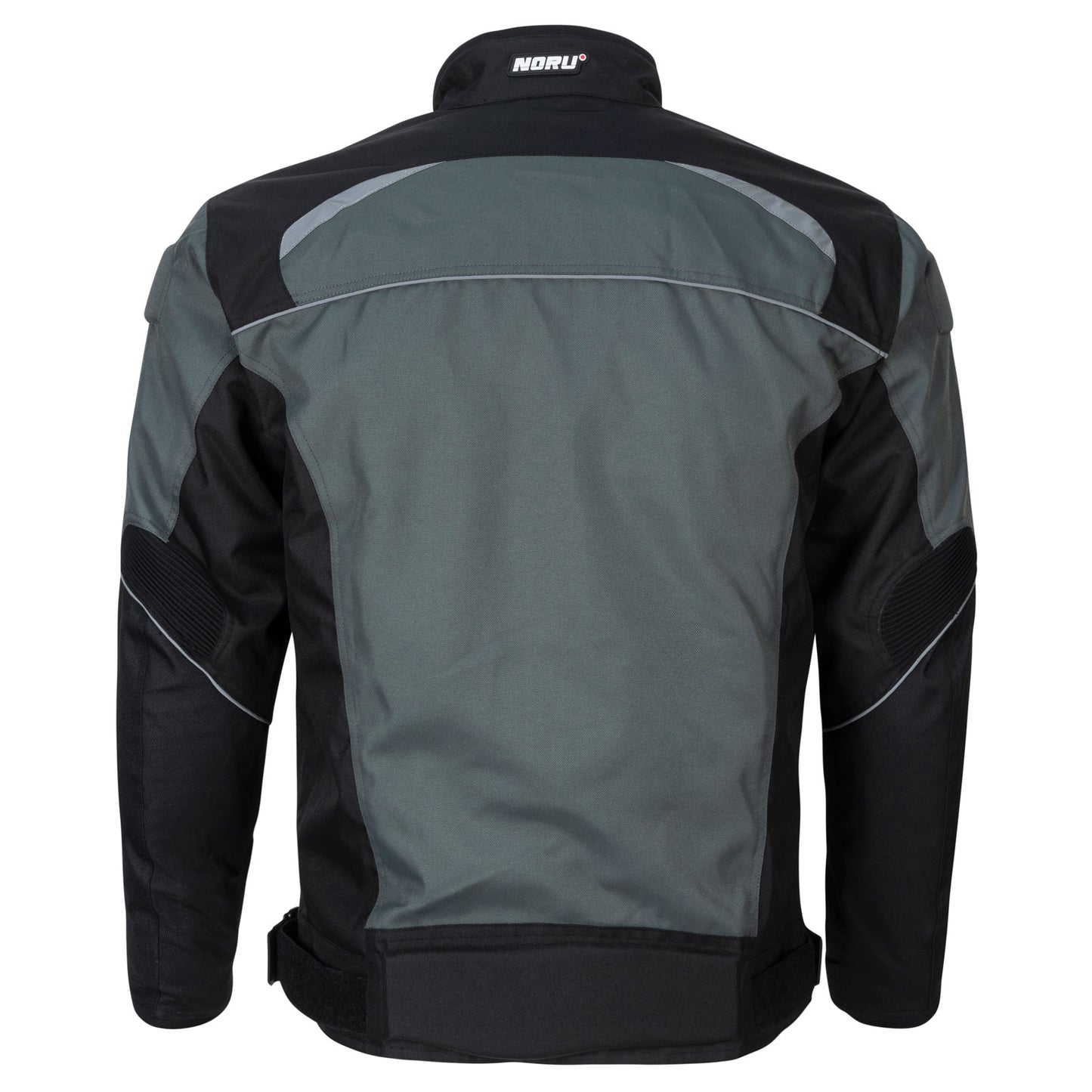 Noru Taifu Riding Jacket with Removable Waterproof Liner Gray/Black 