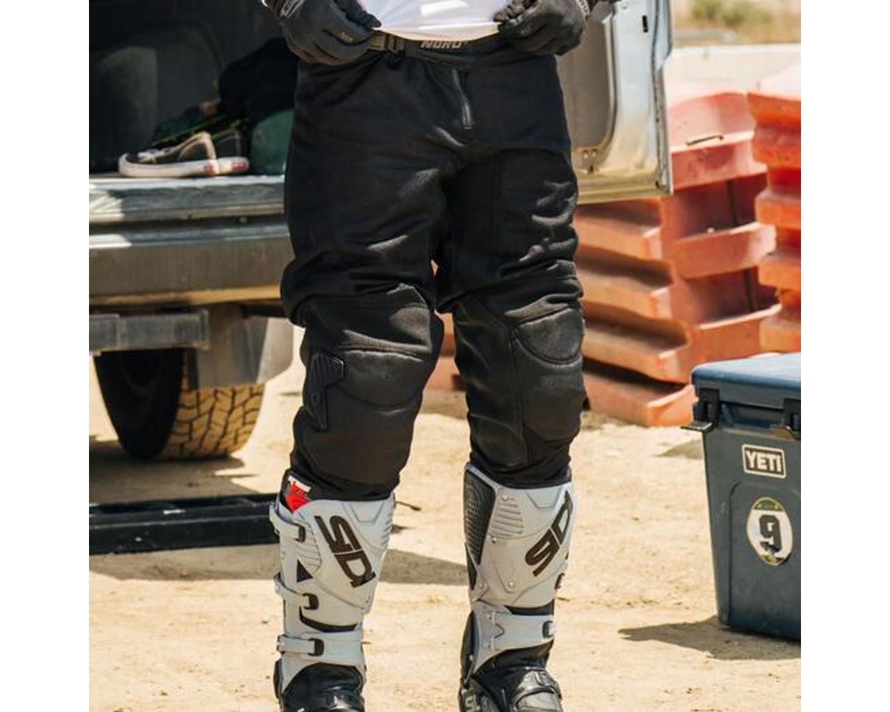 Noru JMX Vented Off Road MX Pants Black 