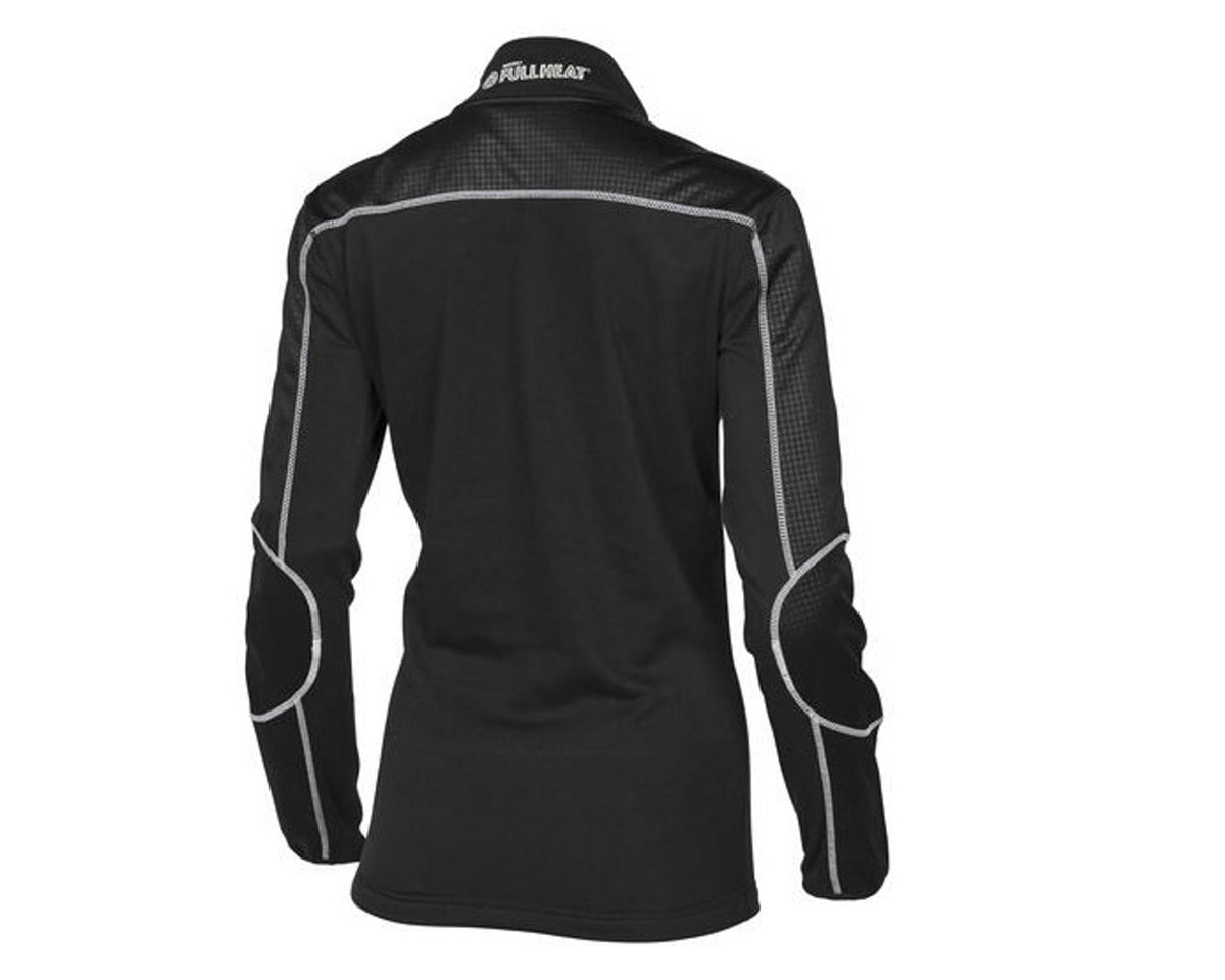 Noru Full Heat Half Zip Pullover Women's Base Layer Black 