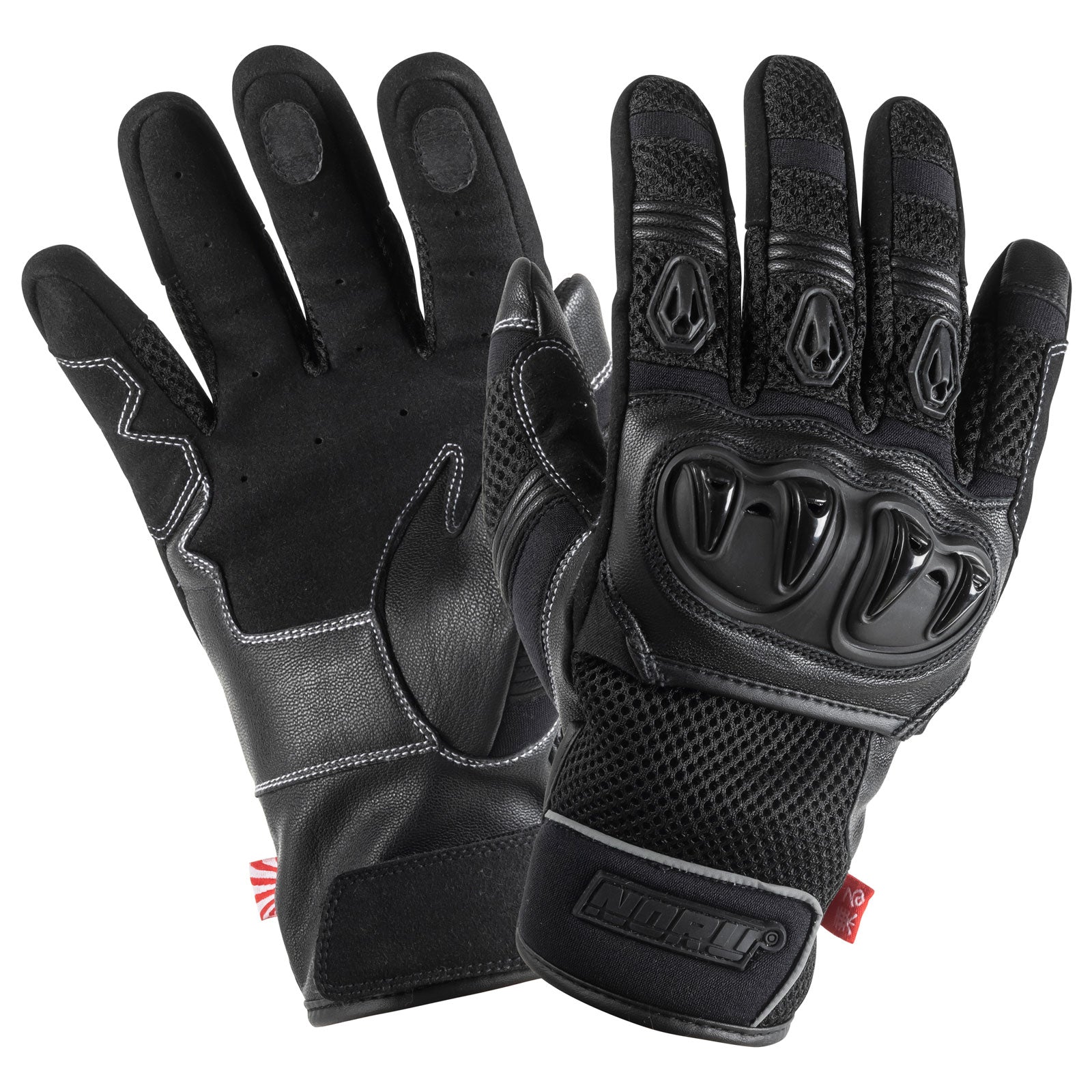 Noru Kiryu Mesh Summer Glove - Womens Black 