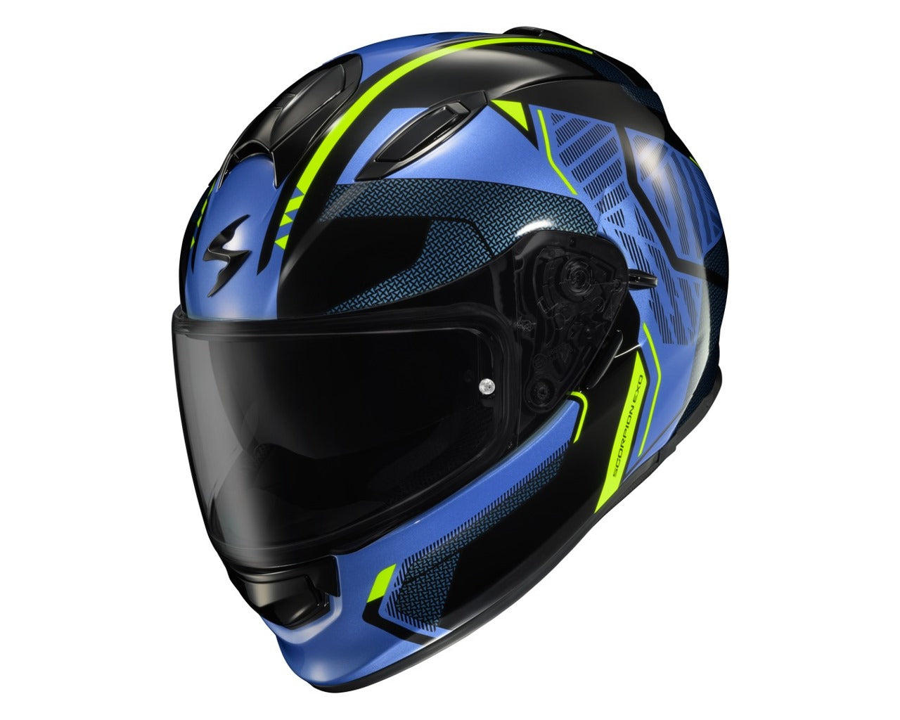 Scorpoin EXO Ryzer Full Face Helmet Switch Blue 