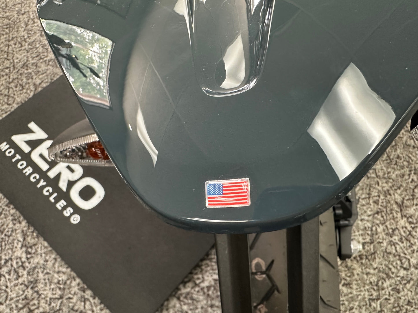 ZERO USA Mini Flag Jewell Emblem  80-05345