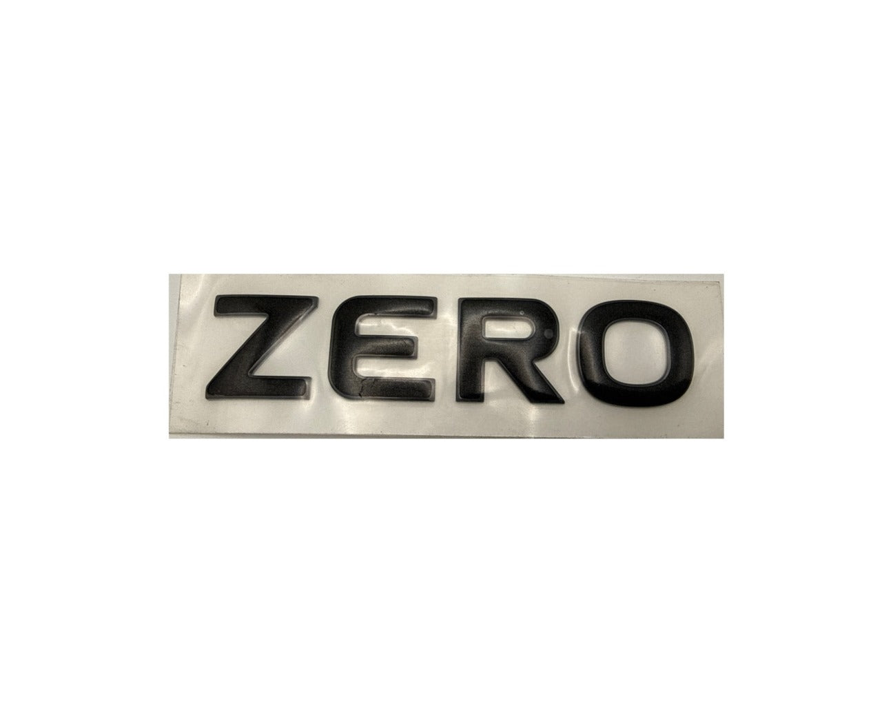 ZERO Motorcycles Black Gloss Raised OEM Tank Decal 80-08133-1