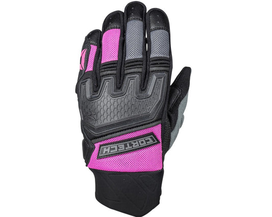 Cortech Women's Aero-Flo 2.0 Mororcycle Glove Pink 