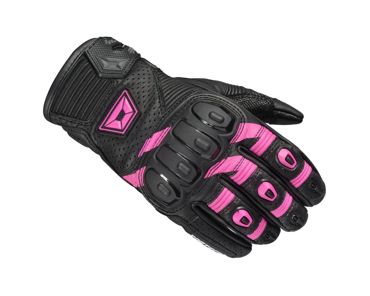 Cortech Manix ST Women's Motorycle Glove Black Pink 