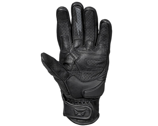 Cortech Fastback 2.0 Leather Motorcycle Glove Black 
