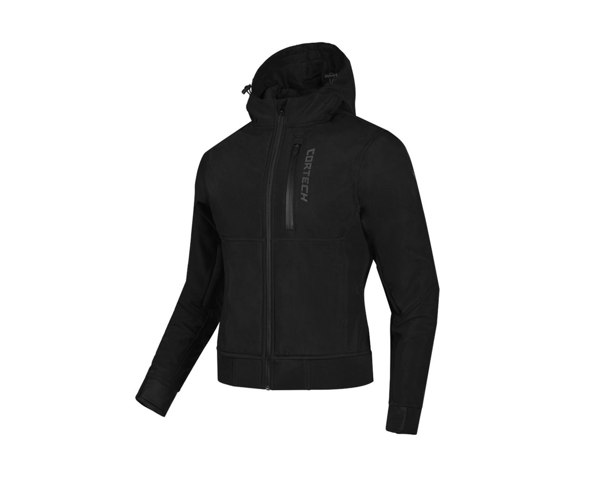 Cortech Meta Hoodie Waterproof Riding Jacket Women's Black 