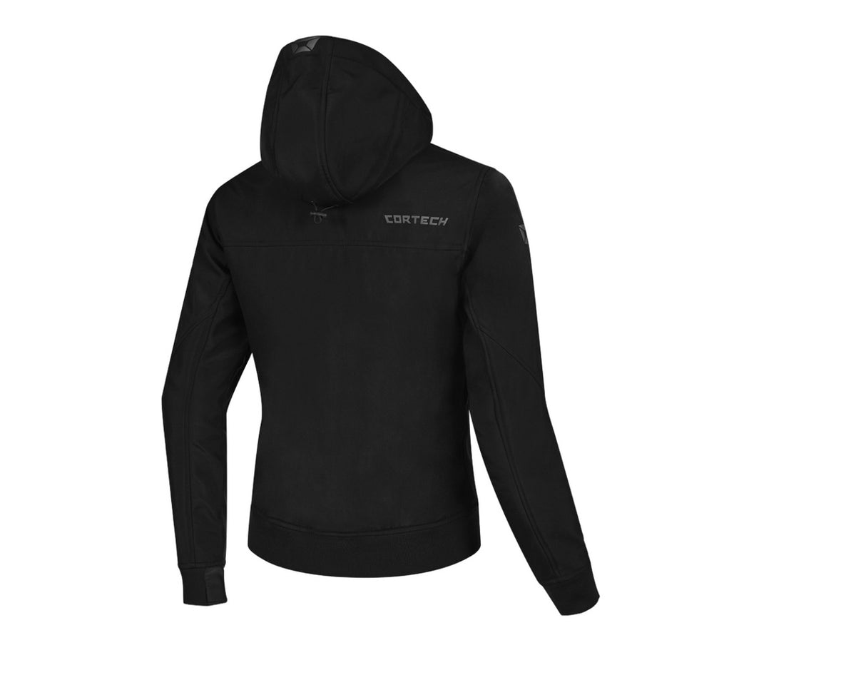 Cortech Meta Hoodie Waterproof Riding Jacket Women's Black 