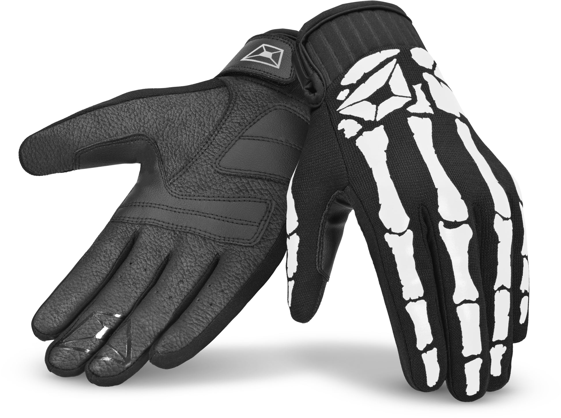 Cortech Standard Issue Bones Glove Black/White 