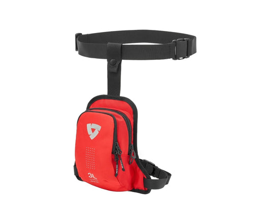 Rev'it Leg Thigh Bag NODE Red/Black FLU010