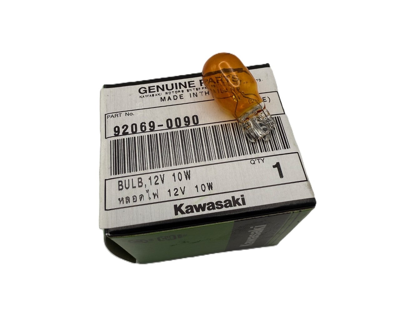 Kawasaki OEM Replacemnt Turn Signal Bulb 12V 10W 92069-0090