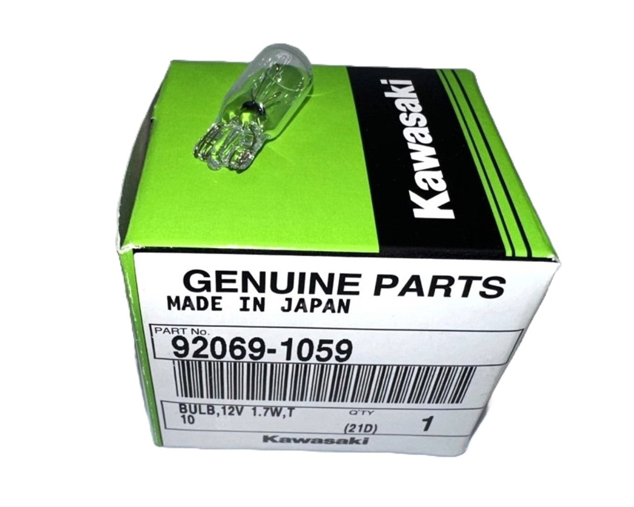 Kawasaki OEM Part BULB,12V 1.7W 92069-1059