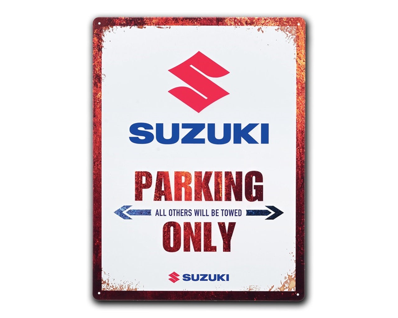 Suzuki Parking Only Vintage Hayabusa Tin Sign 12"x16" 99000-79NM0-272