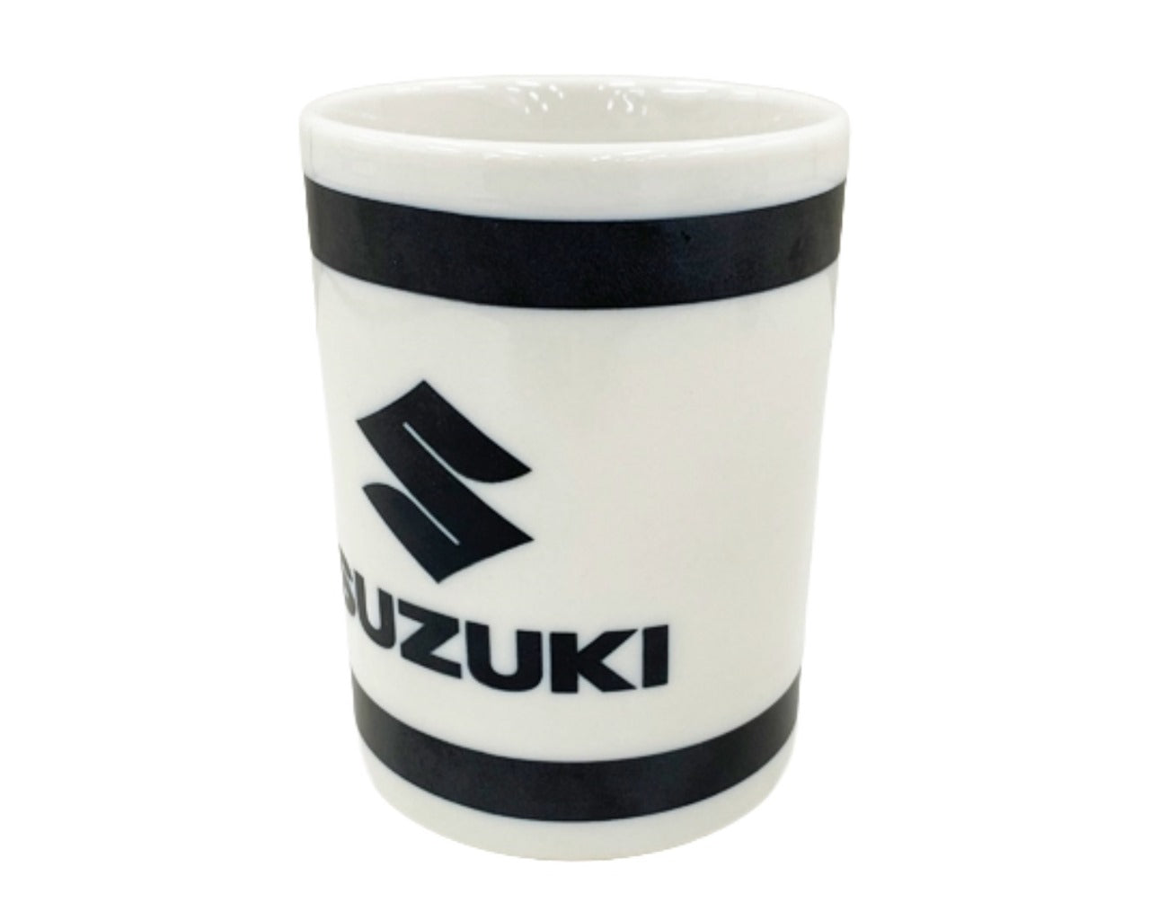 Suzuki Yunomi Black Suzuki Logo 8oz Porcelain Mug 99000-79NM0-341