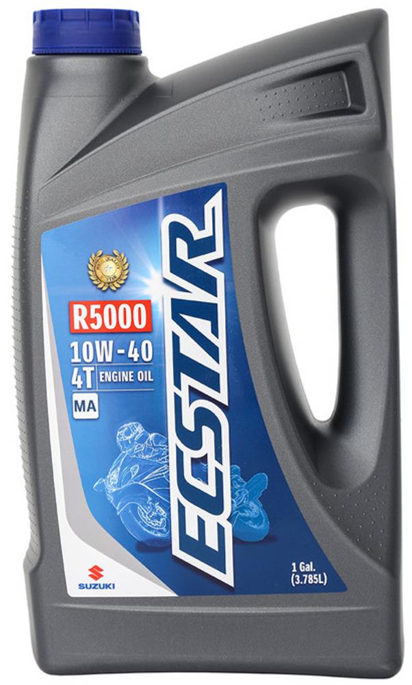 Suzuki ECSTAR R5000 Motorcycle Mineral Engine Oil 10W40 1 Gallon 990A0-01E10-01G