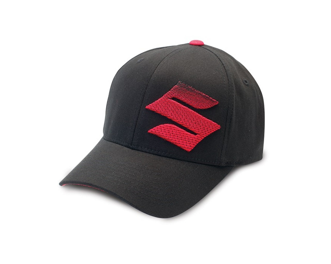 Suzuki Logo S Fade Baseball Hat Black/Red 990A0-17107