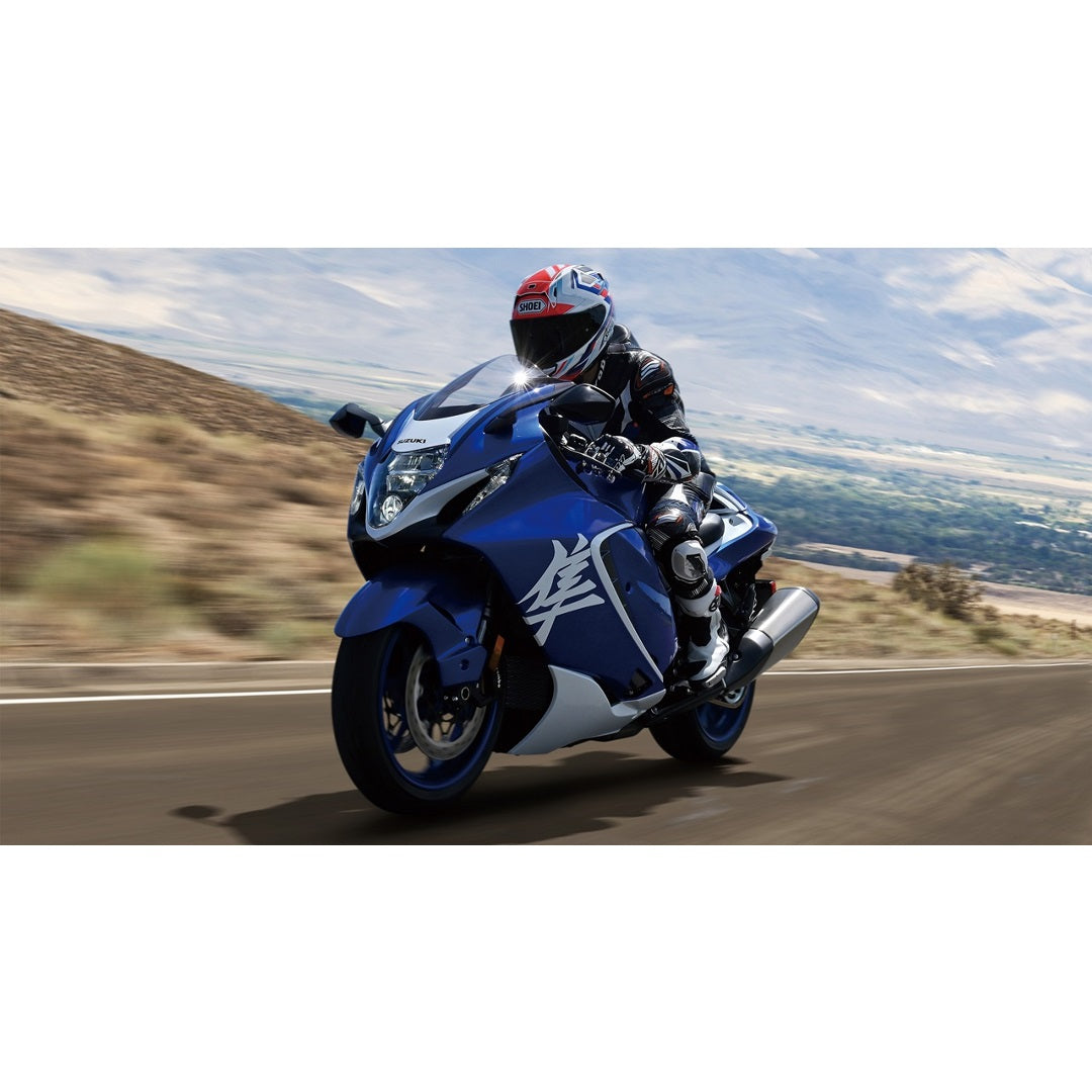 Suzuki Hayabusa Die Cut Refective White 6" Decal 990A0-19062-WHT