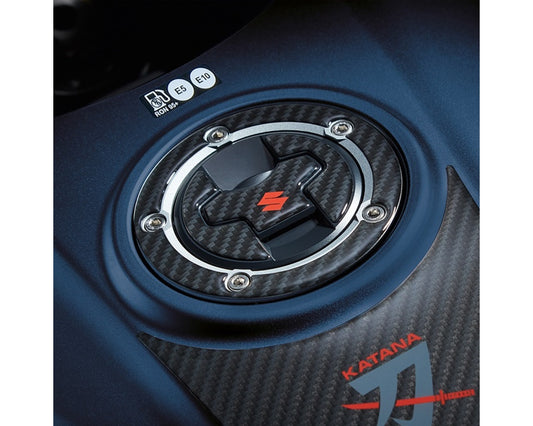 Suzuki Carbon Fuel Cap Decal Kit GSX-S1000 SV650 V-Srom 1050 990A0-64084