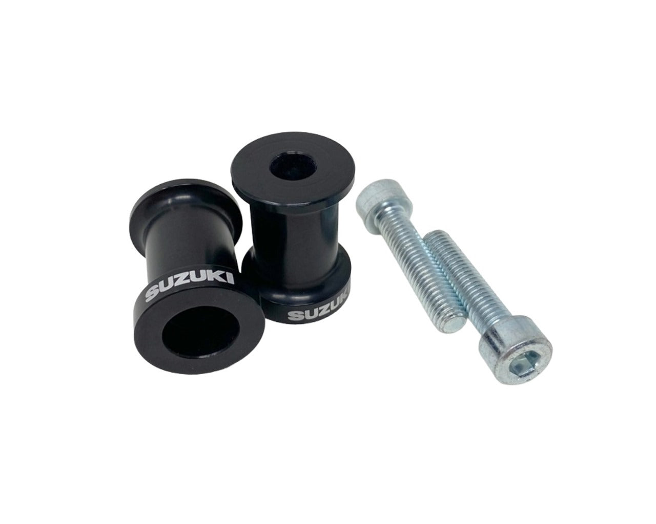 Suzuki Swingarm Spool Set 8mm Black 990A0-65350-BLK
