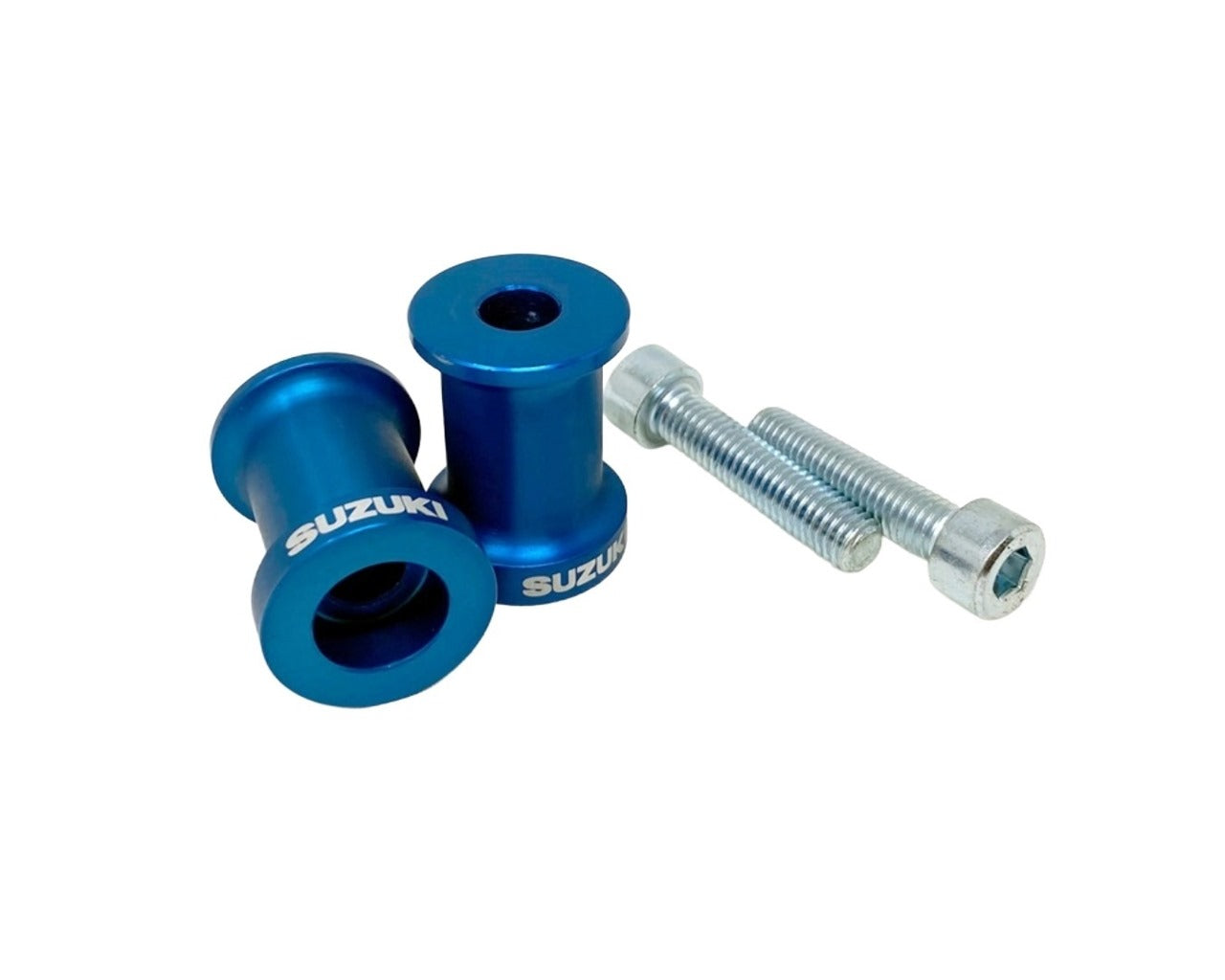 Suzuki Swingarm Spool Set 8mm Blue 990A0-65350-BLU