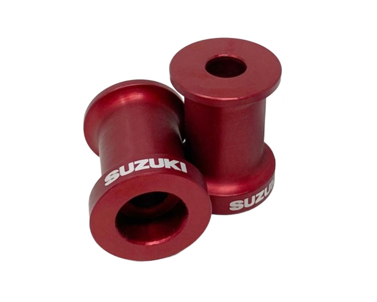 Suzuki Swingarm Spool Set 8mm Red 990A0-65350-RED