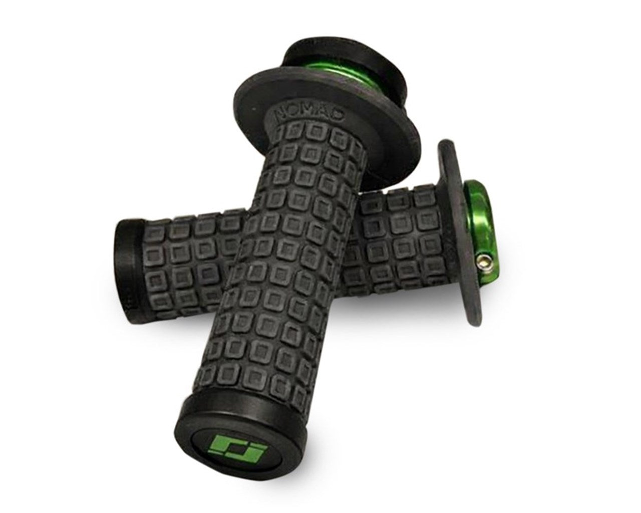 Kawasaki ODI  V2 Lock-On Grip Graphite/Black/Green Kit  99969-3997