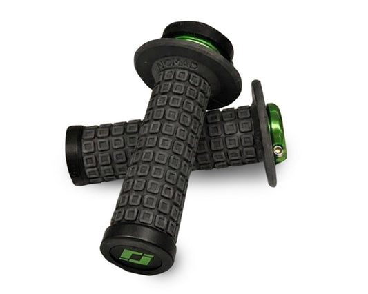 Kawasaki ODI  V2 Lock-On Grip Graphite/Black/Green Kit  99969-3997
