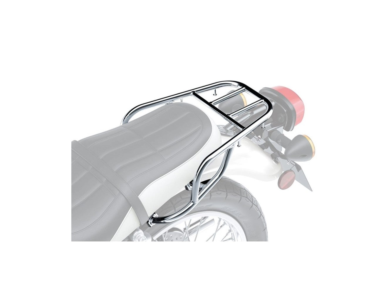 Kawasaki Rear Carrier Luggage Rack Steel Chrome W230 99994-2098