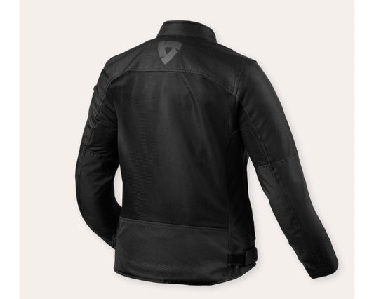 REV'IT! Women's Eclipse 2 Mesh Motorcycle Jacket, Black Black 