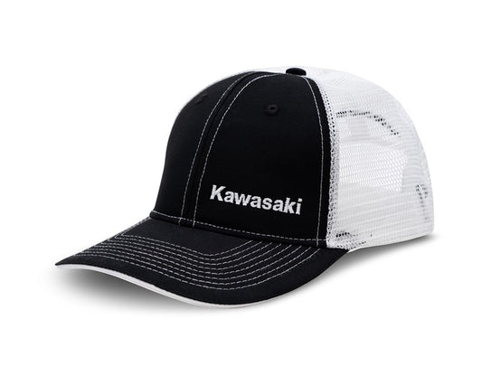Kawasaki Panda Black/White Mesh Baseball Cap  K004-4129-BKNS