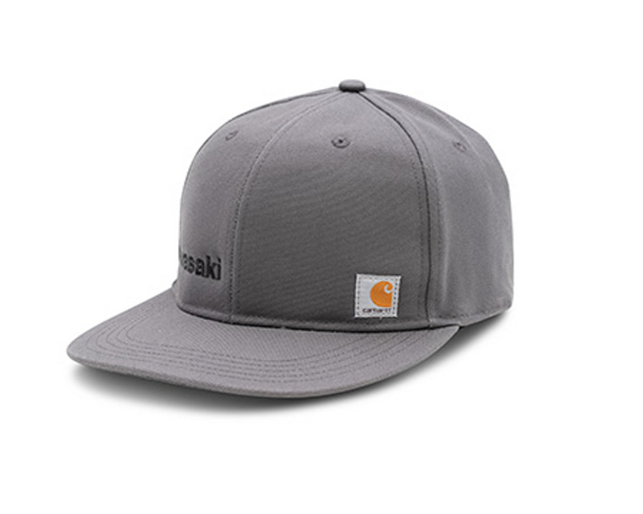 Kawasaki Carhartt® Gray Baseball Cap   K005-4132-GYNS