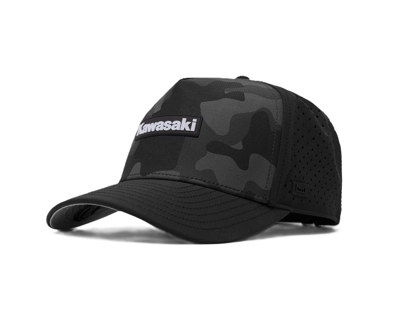 Kawasaki Black Camo Melin™ Odyssey Hydro Baseball Cap  K005-4138-BKNS