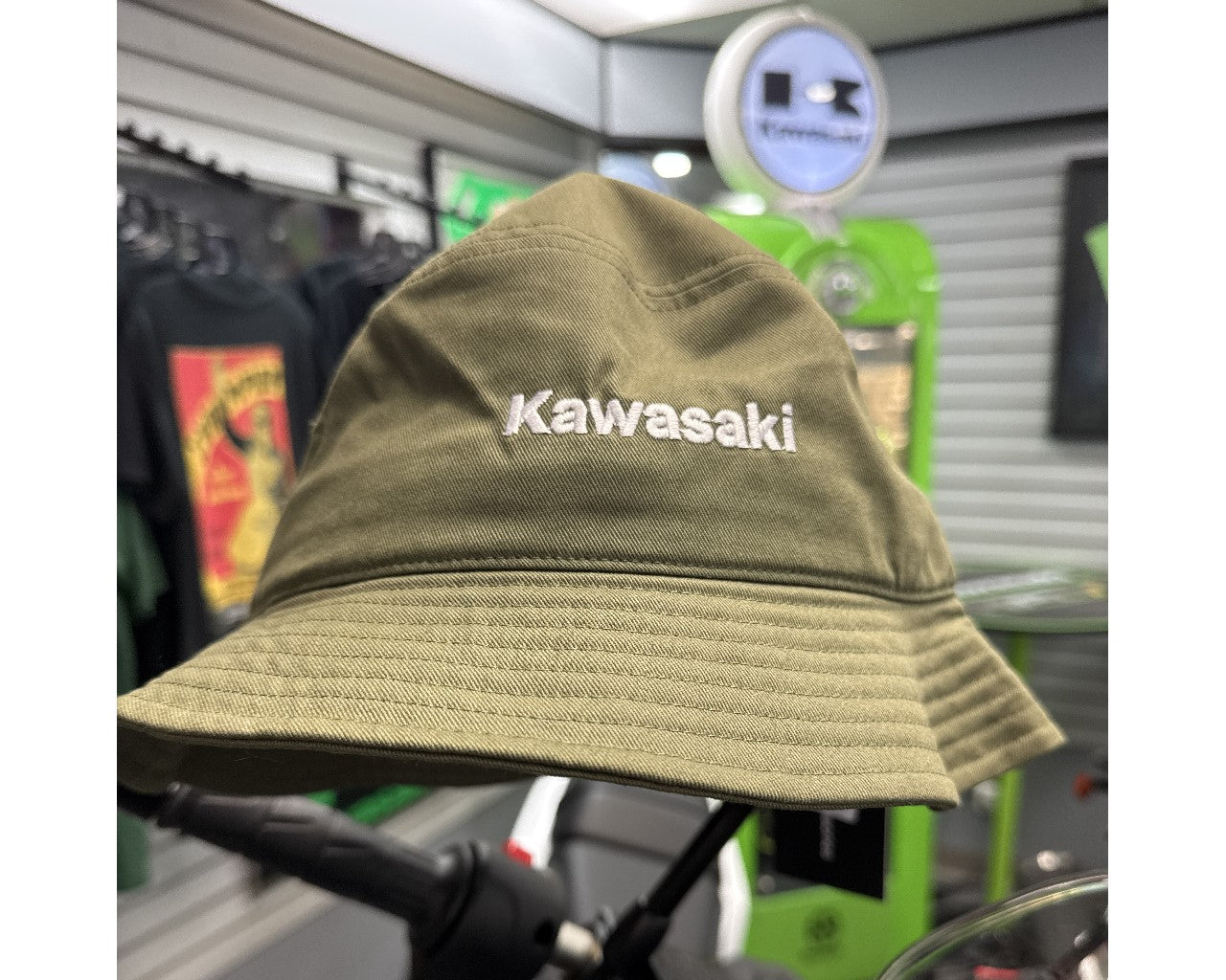 Kawasaki Gill Bucket Hat Green K006-4158-OLNS