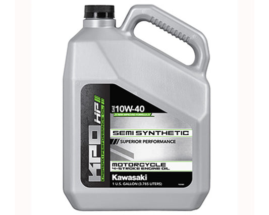 Kawasaki KPO Semi Synthetic Motorcycle 4 Stroke Engine Oil Gallon 10W40 K61021-300-01G