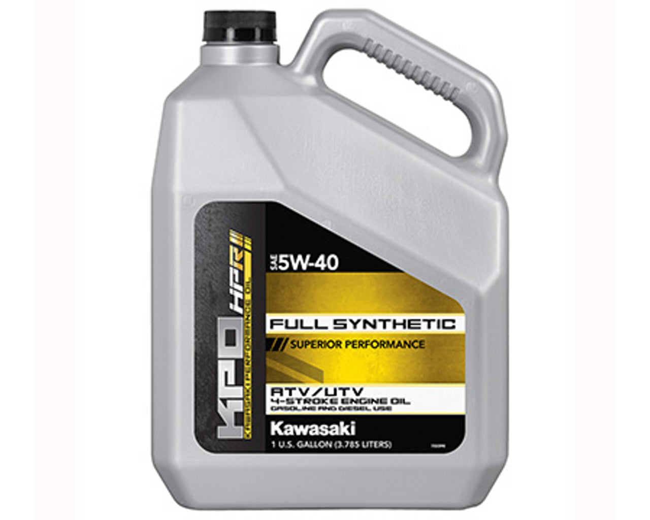 Kawasaki KPO UTV & ATV Full Synthetic 4-Stroke Engine Oil, Gallon 5W40 K61027-500-01G