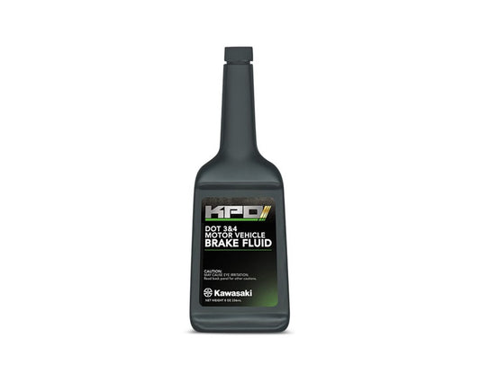 Kawasaki KPO Brake Fluid 8oz Bottle DOT 3&4 K63G-300-08Z