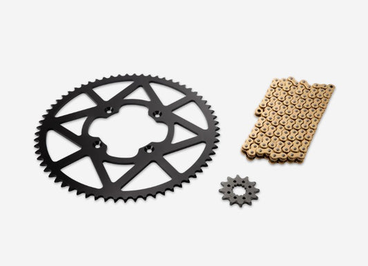 ZERO Motorcycles ZERO DS ENHANCED CHAIN KIT - SPLINED SHAFT SR S FX  DS DSR (Special Order) 10-08127