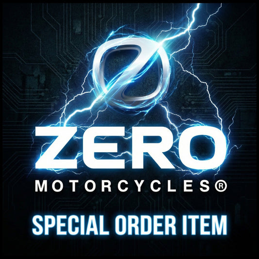 ZERO Motorcycles Zero I Rode Electric Today/Motorcycle - White CircleÂ  (Special Order) 85-00016