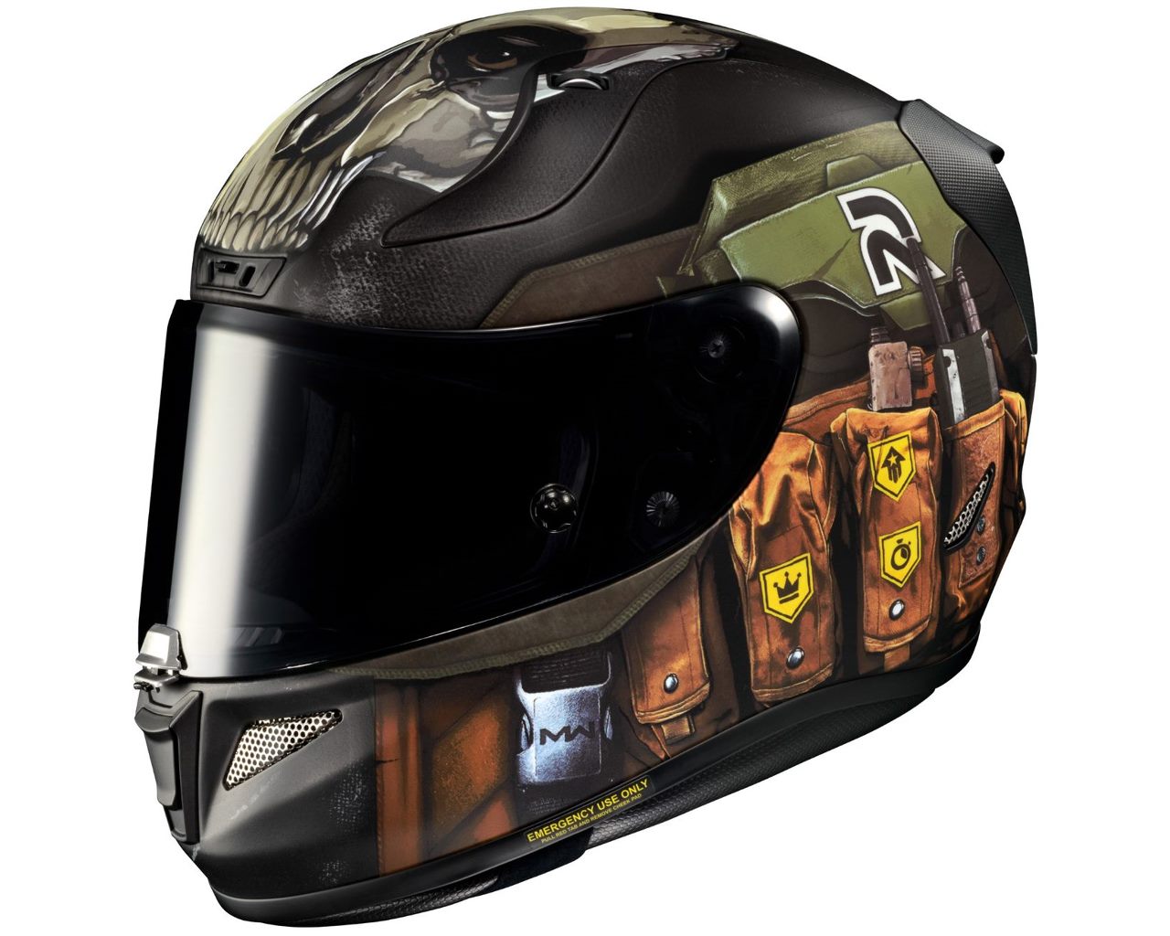 HJC RPHA 11 PRO Call of Duty Street Helmet MC-34SF Limited Production 