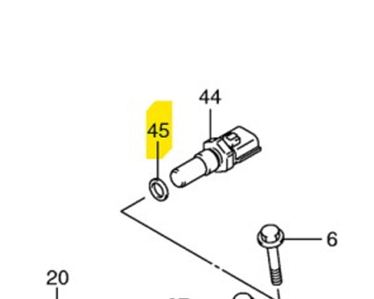 Suzuki OEM Crush Washer Muti-Fit DR GSXR SV VL 09168-12017