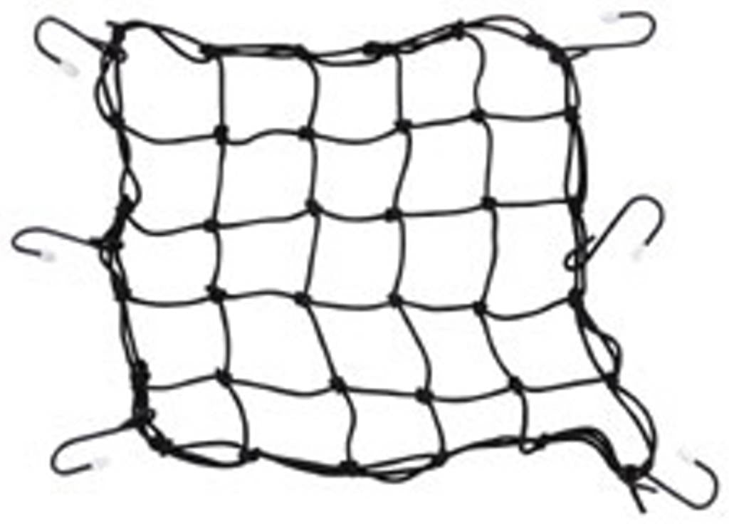 Bikemaster Stretch Cargo Net For Motorcycles Black